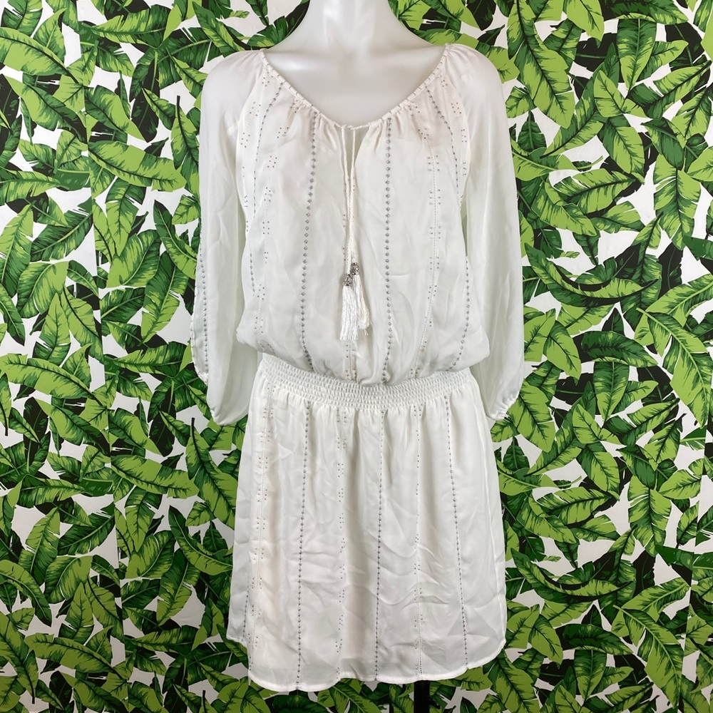 White House Black Market Drop Waist Mini Dress